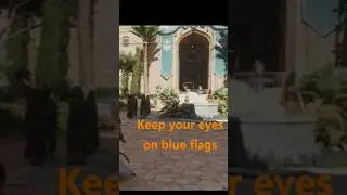 Assassin's Creed: Mirage - Weirdly programmed blue flags
