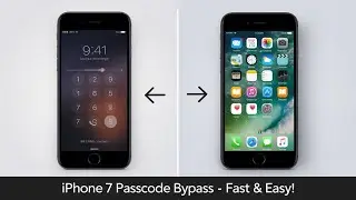iPhone 7 Passcode Bypass with SIM 100% Working | Fast & Easy Method | Faizi-GSM