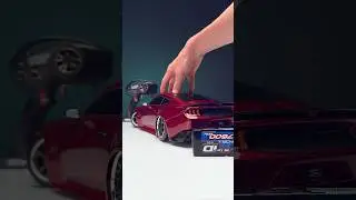 The first run outside. 4-TEC Drift Ford Mustang from Traxxas. #rccar #rcdrift #remotecontrol