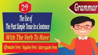 Past simple tense in a sentence (to have)