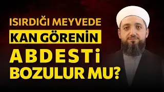 Meyvede görülen kan abdesti bozar mı? | İsmail YAŞAR