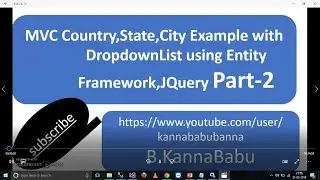 Country,state,City Example in MVC-2