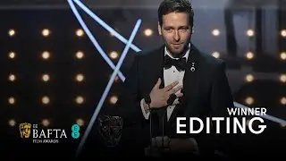 Paul Rogers Picks Up The Editing BAFTA For Everything Everywhere All At Once | EE BAFTAs 2023