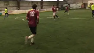 Leather-man soccer game 1st half