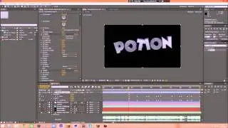 How to Make a sync intro With After effects And Cinema 4D (English) 200 sub special