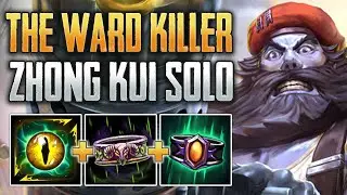 GALAXY BRAIN WARD KILLING BUILD! Zhong Kui Solo Gameplay (SMITE Conquest)