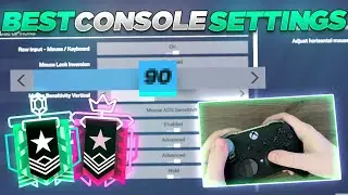 *NEW* Champion *BEST* Settings & Sensitivity - Rainbow Six Siege Console