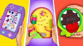 How To Make 3 Amazing Ball Puzzle Games Made From Cardboard || Fun Craft 😻