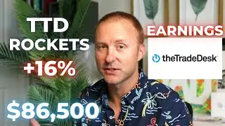 The Trade Desk CRUSHES Earnings. TTD Stock Rockets 15%