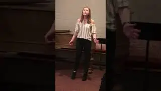 Grace O’Connor singing Let it Sing- Violet