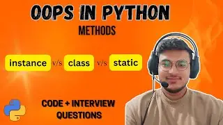 Python OOP: Instance, Class, and Static Methods Explained