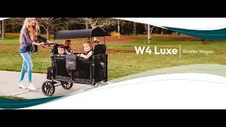WONDERFOLD W4 Luxe Quad Stroller Wagon