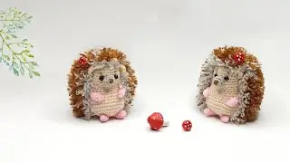 Вы такого не вязали 🌸 Вязаный крючком ёжик 