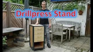 Building a Stand for the Drillpress --Part 4-- Old drillpress restoration