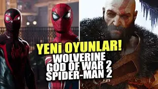 GOD OF WAR RAGNAROK OYNANIŞ VİDEOSU ÇIKTI! SPIDER-MAN 2 ve WOLVERINE OYUNU GELİYOR!