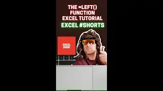 The Left Formula in Microsoft Excel Tutorial beginners 