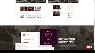 Fundor - Charity and Nonprofit WordPress Theme charity agency foundation Website Builder