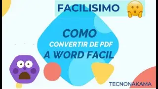 🚀 CÓMO CONVERTIR ARCHIVOS DE PDF A WORD SIN PROGRAMAS 2021, WORD y ADOBE