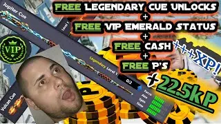 Unlocking Free Legendary Cues/XP/$$$/VIP Status *No Hacks* *No Cheating* *100% Legit & Working* 🎱
