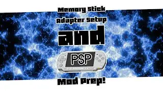 PSP Mod Prep: MicroSD Memory Stick Adapter Setup & Updates // Modding Made Easy! #shorts