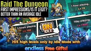 Raid The Dungeon - First Impressions/Is It Legit/Use Code LOVEJUNE