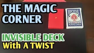 Invisible Deck Card Tricks | The Magic Corner Performance - ID with a Twist!