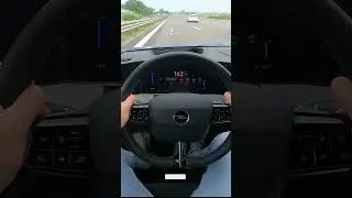 Opel Astra Electric 0-100 km/h Acceleration & Top speed AUTOBAHN (No Speed Limit) | 
