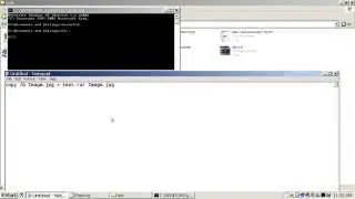 How to hide files behind the image