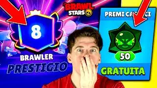 I REACT to the BEST UPDATE EVER and OPEN 50 FREE CHAOS DROPS! | Brawl Stars ITA