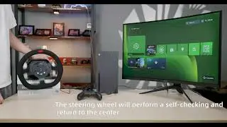 PXN V10 Gaming Steering Wheel Connection Tutorial on Xbox