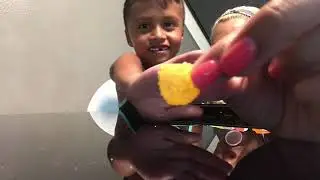 ASMR Raindrops Candy Sushi