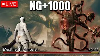 THE HARDEST ELDEN RING DLC RUN (NG+1000 UNCAPPED, NO BLESSINGS, NO STATUS EFFECTS)