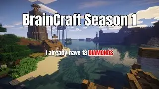BrainCraft #1 | Starting NEW Minecraft Server