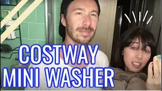 HOW TO USE THE COSTWAY PORTABLE WASHER & REVIEW // Sanders Crew