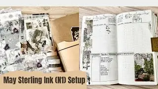 May Setup in my N1 Standard Sterling ink common planner