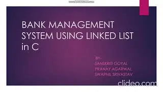 Bank Management System C Project design by PinE Traing Academy Trainees using C Programming