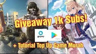 GIVEAWAY 200ribu + Cara Beli UC/CP/Primogem Murah dengan Promo Gopay Desember