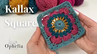 NEW Crochet Granny Square Tutorial // Kallax Square // Crochet Make And Create Series