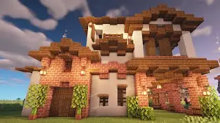 How to Build a MASSIVE Italian Villa in Minecraft! (1.15 Tutorial) Part 1