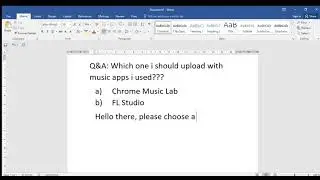 Q&A #1
