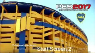 2 Starts Screens Boca Juniors PES 2017 | MaximoMS