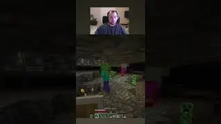 Zombie children invasion in minecraft #shorts