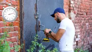 Какой самый быстрый способ вскрытия двери у домушников?