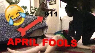 EXTREME APRIL FOOLS SEIZURE PRANK ON MOM (SHE FREAKED OUT)