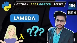 Lambda Functions in Python: A Guide to Anonymous Functions (Hindi) Python Tutorial 