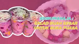 Cara Membuat Salad Buah Yogurt, Segarnya Cocok untuk Buka Puasa #dirumahaja | Sorabel