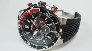 CITIZEN Multi-Dial Chronograph Eco-Drive CA4250-03E. Обзор\Review