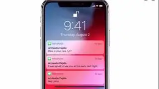 iPhone notification sound effect