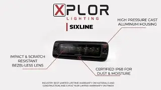 Go Rhino XPLOR Lighting - SIXLINE Flush Mount