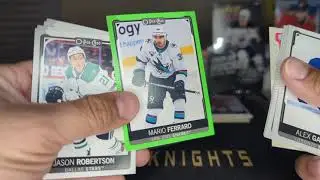 2021-2022 Upper Deck Series 1 | O-Pee-Chee | MVP | AHL | Trevor Zegras pulls | Hockey Cards